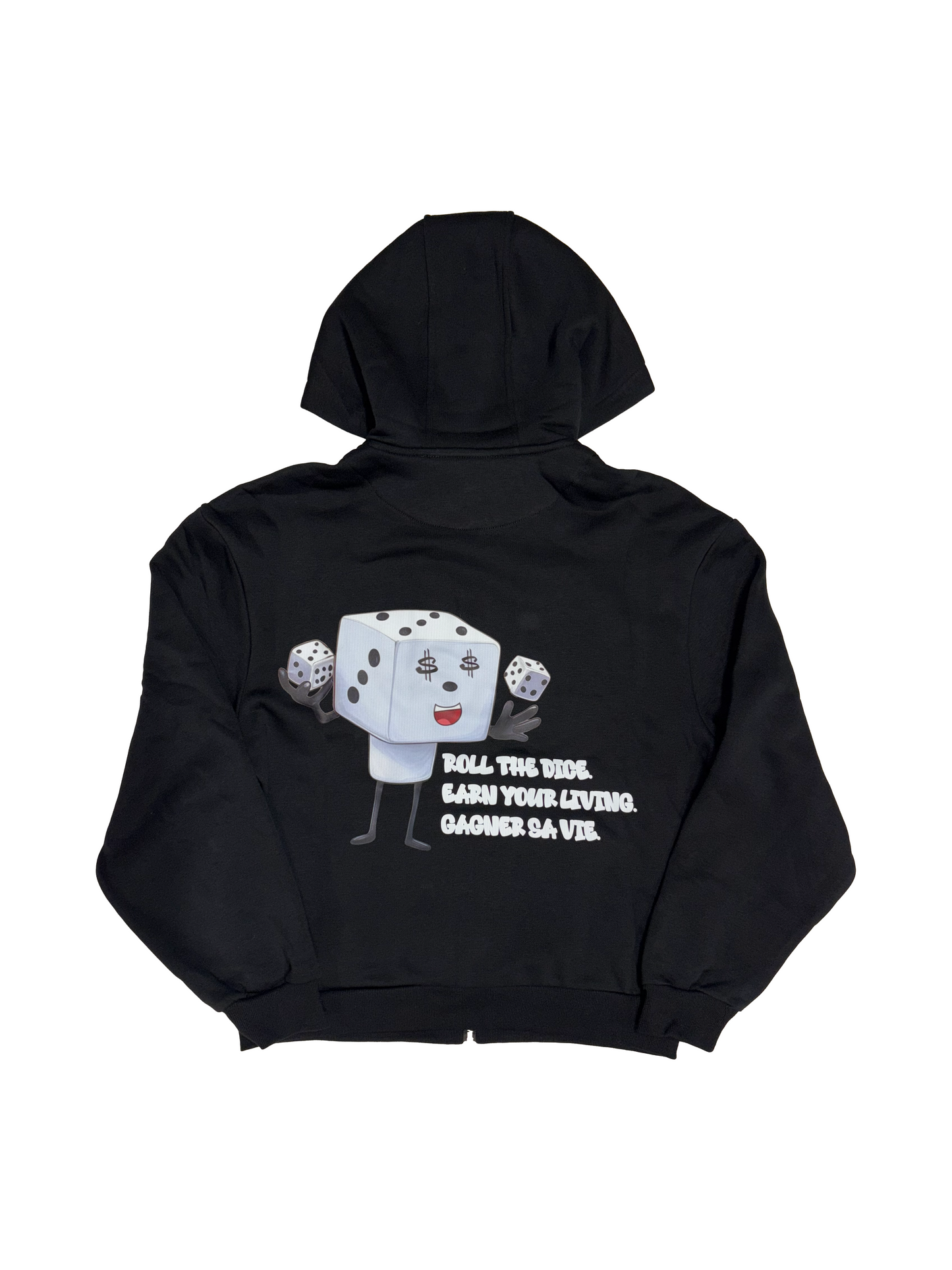 Relaxed Zip-up Hoodie