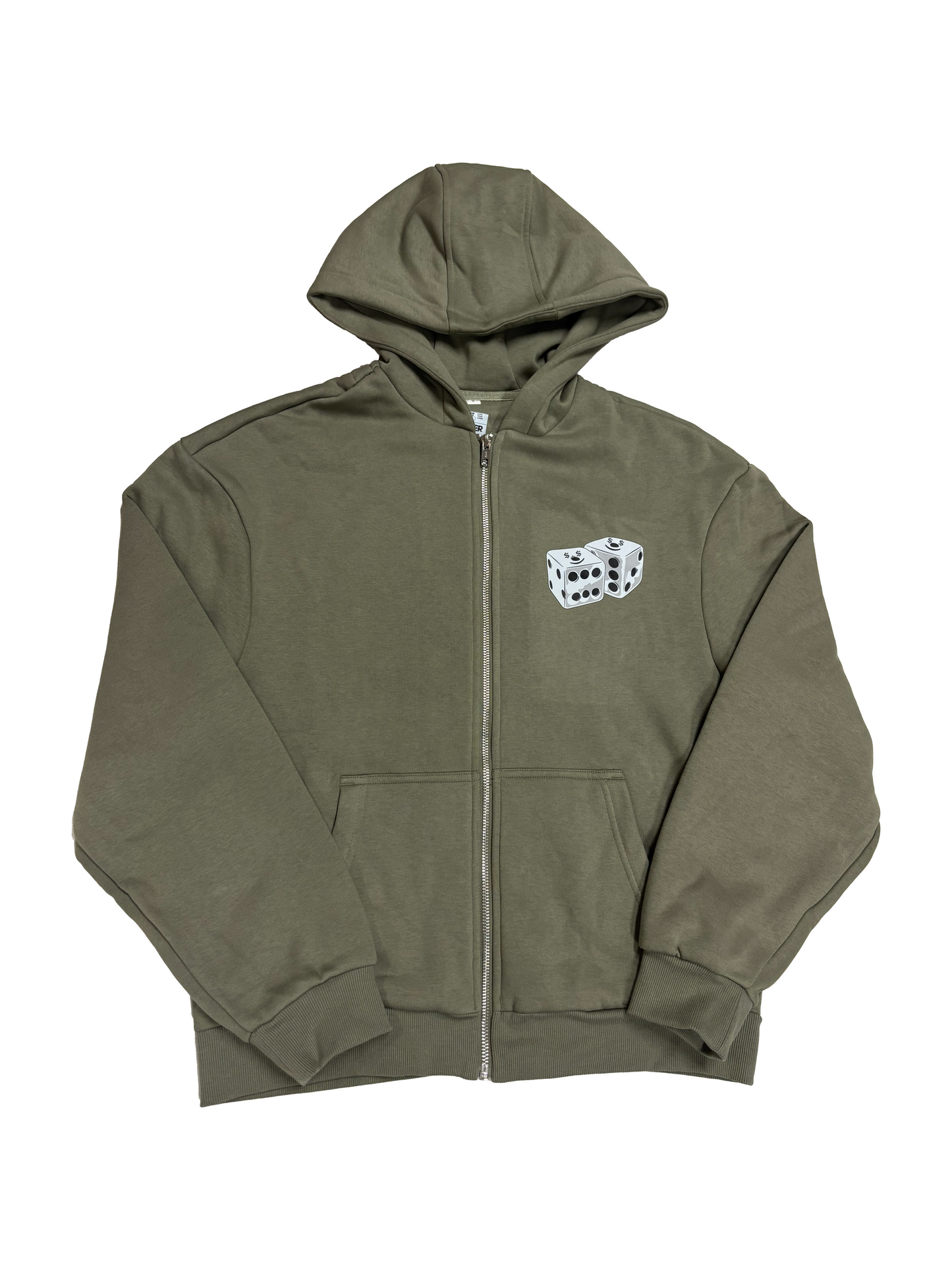 Relaxed Zip-up Hoodie